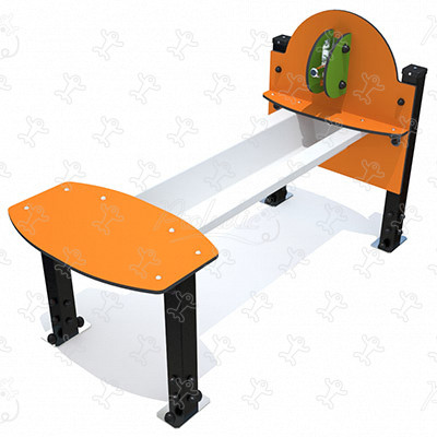 Gargulec J1714 place zabaw urządzenia edukacyjne i sensoryczne wodociągi obraz 3d