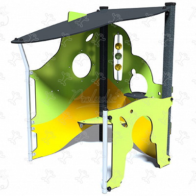 Domek elfa J231 place zabaw tradycyjne urządzenia zabawowe domki zabawowe obraz 3d