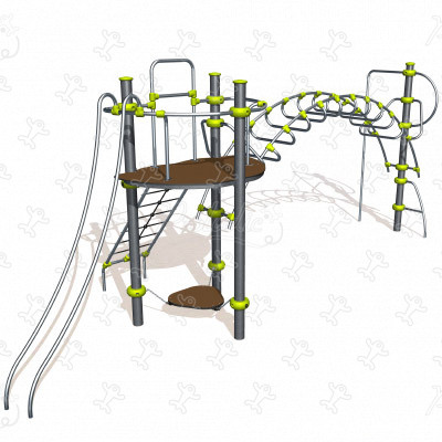 J2540-M place zabaw zestawy wielofunkcyjne ixo obraz 3d