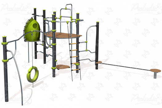 J2583-M place zabaw zestawy wielofunkcyjne ixo obraz 3d