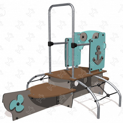 Mała łódź J2615 place zabaw zabawki tematyczne aquatica obraz 3d