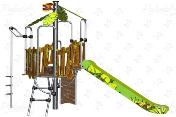 J2633-M-GA place zabaw grafic games wykończenie amazonia obraz 3d