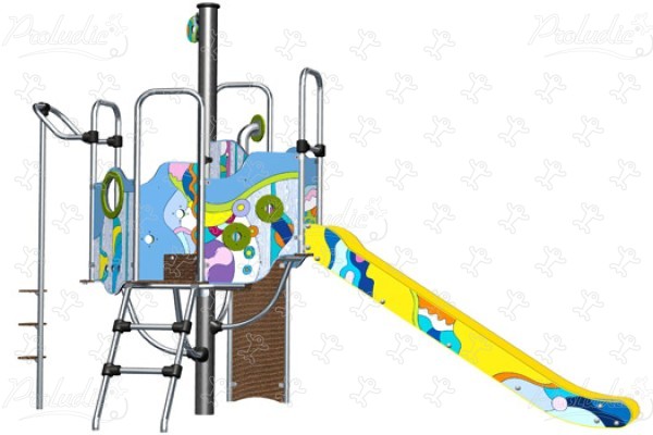 J2643-M-GO place zabaw grafic games wykończenie ocean obraz 3d