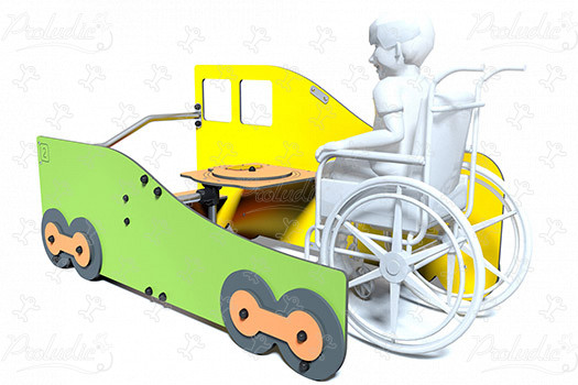 Wagon inkluzywny J2695 place zabaw zabawki tematyczne miasto obraz 3d