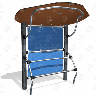 Miejsce spotkań 1 J2840 mała architektura miejska meble, ogrodzenia i akcesoria meble (ławki, kosze, wiaty) obraz 3d