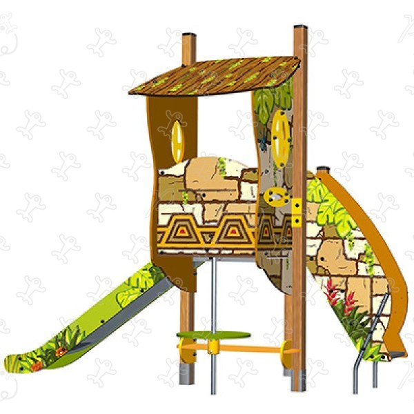 J3301-GA place zabaw grafic games wykończenie amazonia obraz 3d