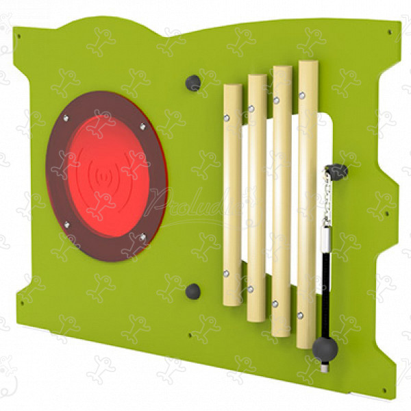 Panel Orkiestra J3425® place zabaw urządzenia edukacyjne i sensoryczne tablice aktywności, gry dźwiękowe i muzyczne obraz 3d