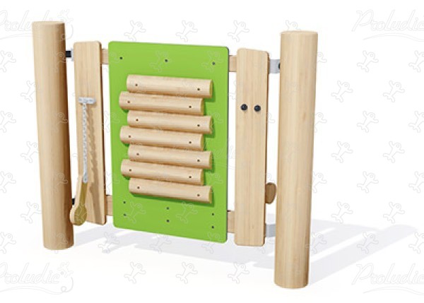 Kurant J3440® place zabaw place zabaw z naturalnego drewna gry edukacyjne i sensoryczne obraz 3d