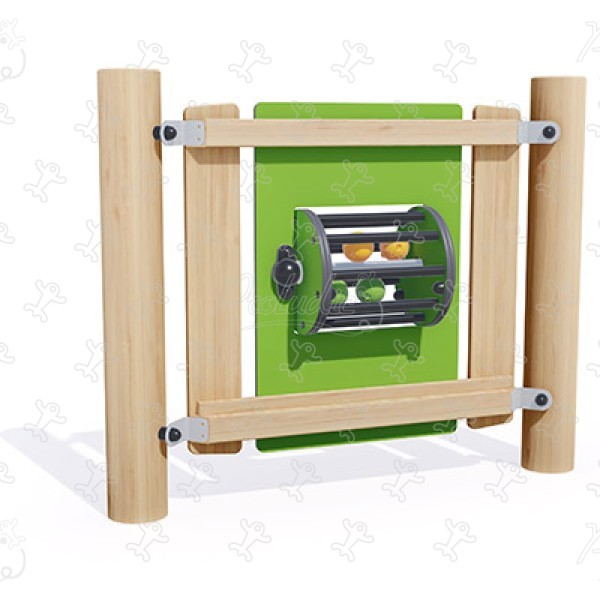 Koło muzyczne J3441® place zabaw place zabaw z naturalnego drewna gry edukacyjne i sensoryczne obraz 3d