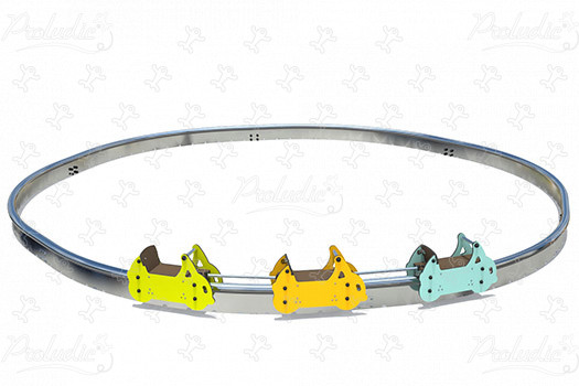 Ludic Express J3512® place zabaw urządzenia ruchome karuzele obraz 3d