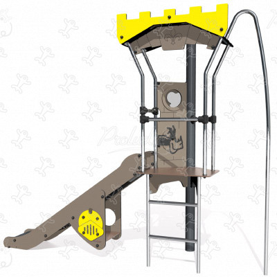 Wieża J38400 place zabaw zabawki tematyczne Średniowiecze obraz 3d