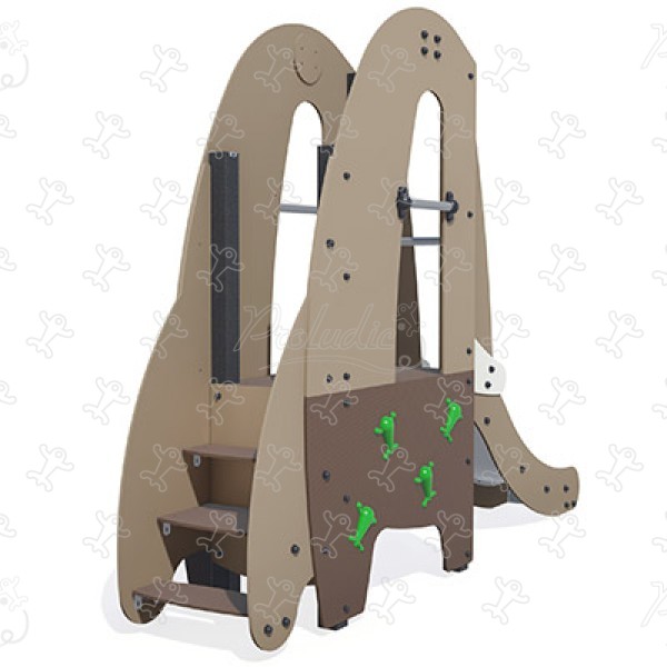 Pętla J4010® place zabaw tradycyjne urządzenia zabawowe przygoda obraz 3d