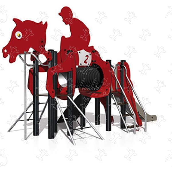 Dżokej J4039 place zabaw zabawki tematyczne miasto obraz 3d