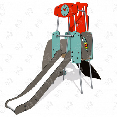 Zegar J4050 place zabaw zabawki tematyczne miasto obraz 3d