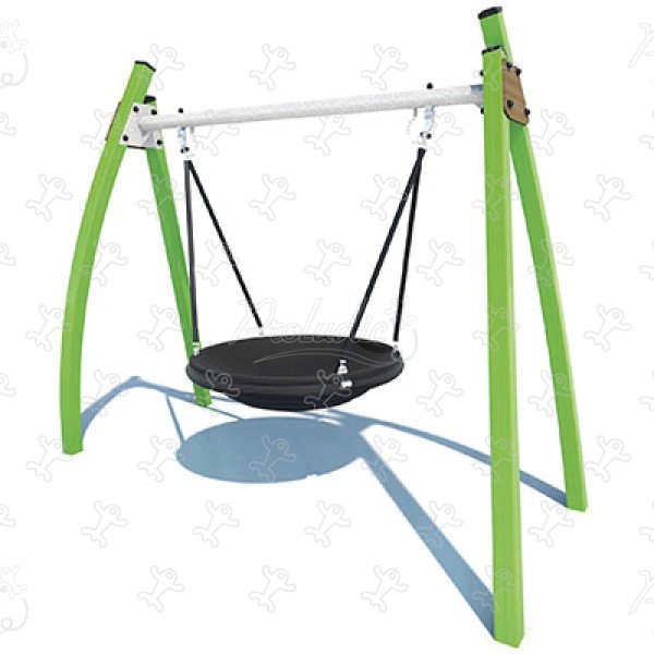 Gondola J435® place zabaw tradycyjne urządzenia zabawowe huśtawki obraz 3d