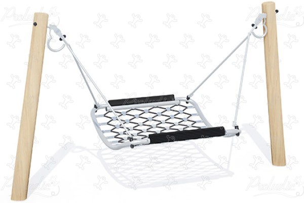 J448® place zabaw place zabaw z naturalnego drewna huśtawki obraz 3d