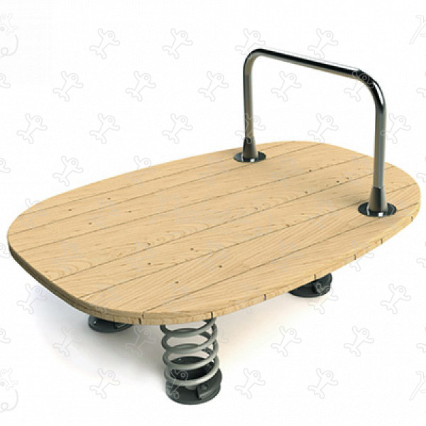 Lilija J49105® place zabaw place zabaw z naturalnego drewna bujaki obraz 3d