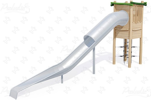 Wieża widokowa J49172® place zabaw place zabaw z naturalnego drewna konstrukcje wielofunkcyjne obraz 3d