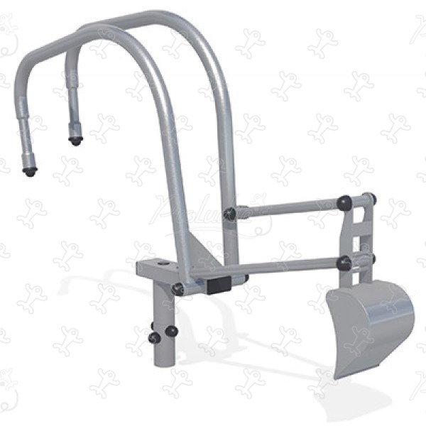 Inkluzywna koparka do piasku J5015 place zabaw urządzenia edukacyjne i sensoryczne fabryka piasku obraz 3d