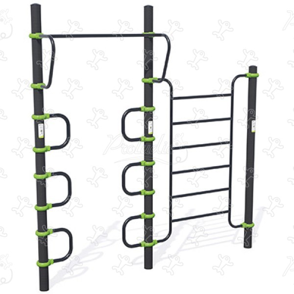 Połączenie rozgrzewająco-stretchingowe J5234® sport i fitness acti’fun acti’street obraz 3d