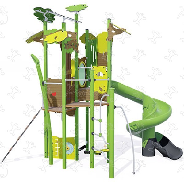 Ka’Yop Spiral J56005® place zabaw zestawy wielofunkcyjne kanopé obraz 3d