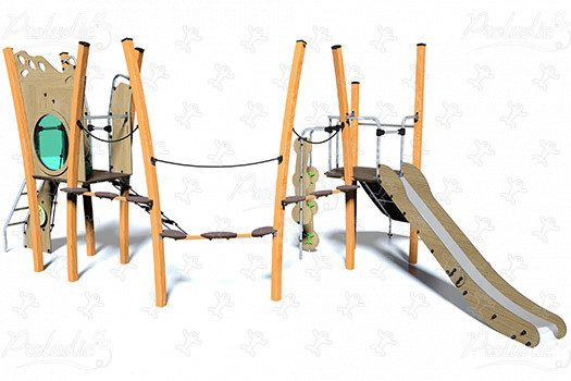 J5606-C® place zabaw zestawy wielofunkcyjne kanopé obraz 3d