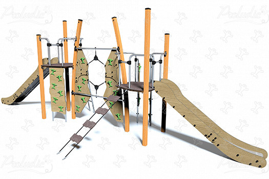 J5614-C® place zabaw zestawy wielofunkcyjne kanopé obraz 3d