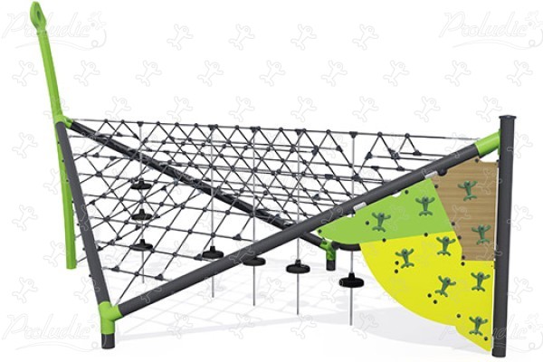 J57006 place zabaw urządzenia do wspinania i balansowania konstrukcje wspinaczkowe obraz 3d