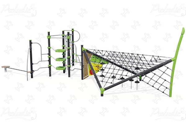 J57010 place zabaw urządzenia do wspinania i balansowania ixo obraz 3d