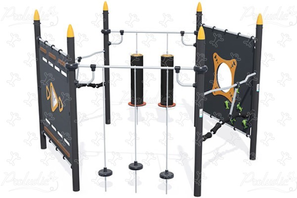 Szlak nNnja sześciokątny J5926® place zabaw acti’fun acti’ninja obraz 3d