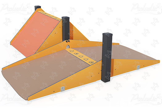 J5929® place zabaw acti’fun acti’ninja obraz 3d