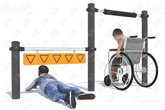 J5930® place zabaw acti’fun acti’ninja obraz 3d