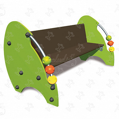 Miejsce zabaw dla dzieci J607 mała architektura miejska meble, ogrodzenia i akcesoria meble (ławki, kosze, wiaty) obraz 3d