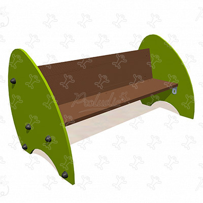 Miejsce dla dzieci J608 mała architektura miejska meble, ogrodzenia i akcesoria meble (ławki, kosze, wiaty) obraz 3d