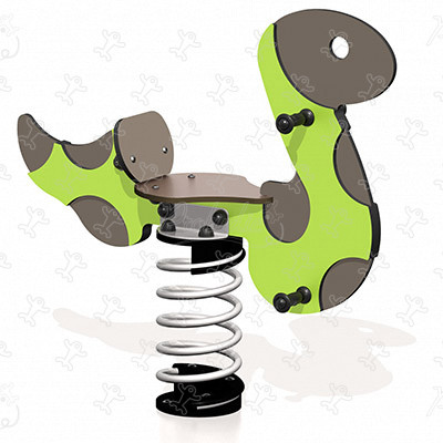 Wąż J820 place zabaw urządzenia ruchome bujaki obraz 3d