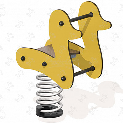 Edouard Kaczka J837 place zabaw urządzenia ruchome bujaki obraz 3d