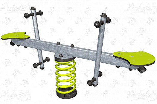 Tandem J852 place zabaw urządzenia ruchome bujaki obraz 3d