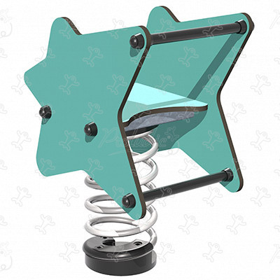 Stella Gwiazda J856 place zabaw urządzenia ruchome bujaki obraz 3d