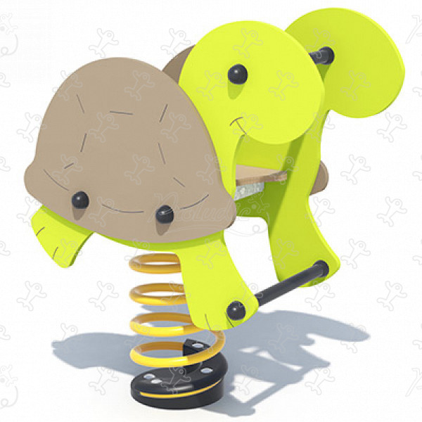 Żółw J870® place zabaw urządzenia ruchome bujaki obraz 3d