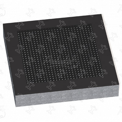 Duża kwadratowa trampolina R34-ETP-500 place zabaw acti’fun trampoliny obraz 3d