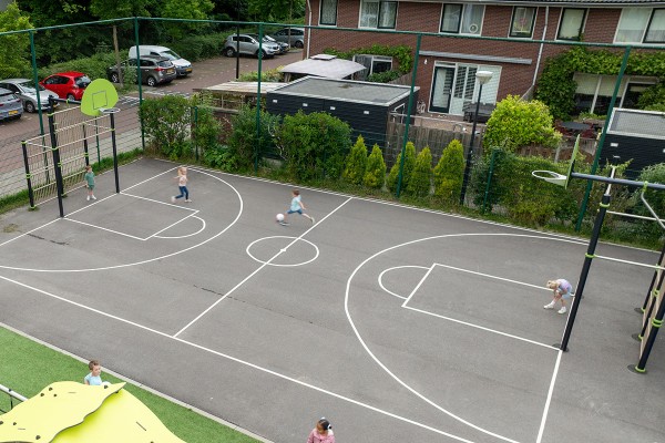 Mały cel wielofunkcyjny J22218 sport i fitness acti’fun boiska do gier obraz zdjęcie