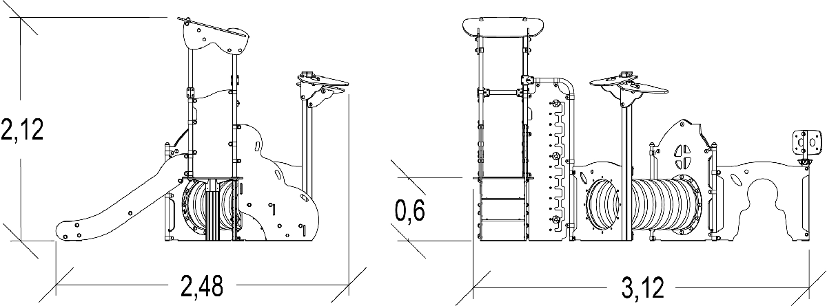 J38706-C® place zabaw zestawy wielofunkcyjne diabolo baby obraz widok z boku